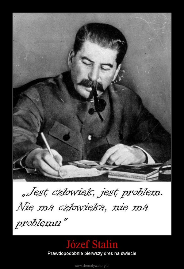 Józef Stalin – Prawdopodobnie pierwszy dres na świecie 