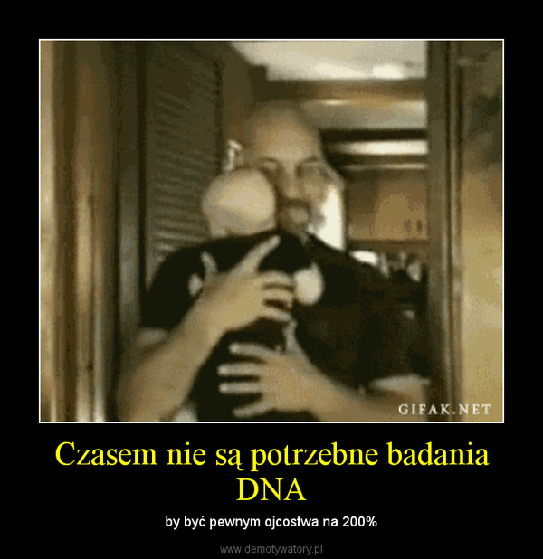 Czasem nie są potrzebne badania DNA – by być pewnym ojcostwa na 200% 