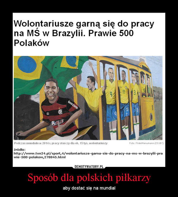 Sposób dla polskich piłkarzy – aby dostać się na mundial 