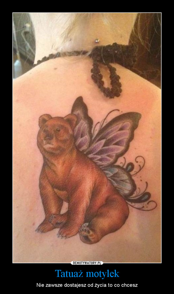 Tatuaż motylek