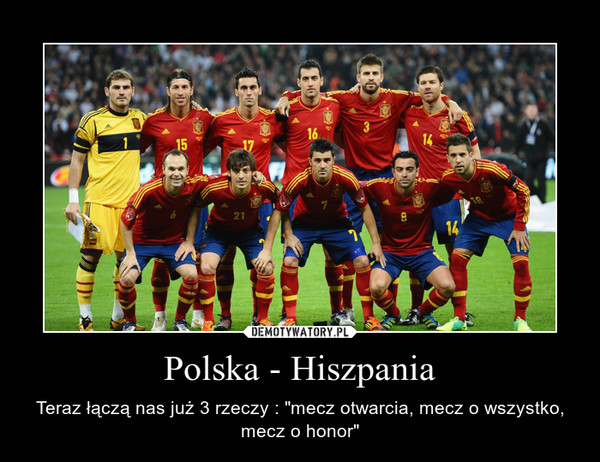 Polska - Hiszpania
