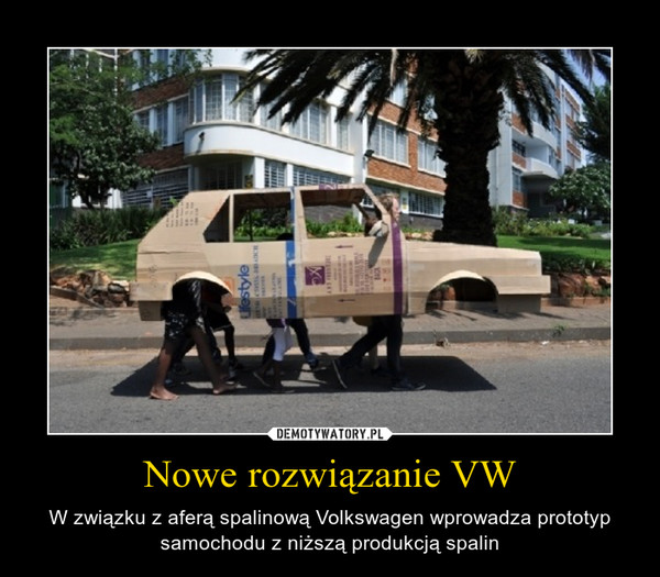 Nowe rozwiązanie VW
