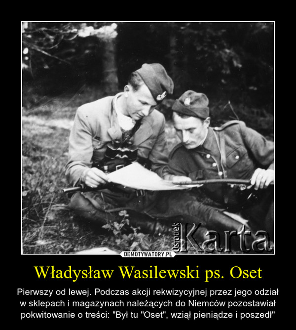 Władysław Wasilewski ps. Oset