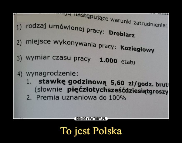 To jest Polska
