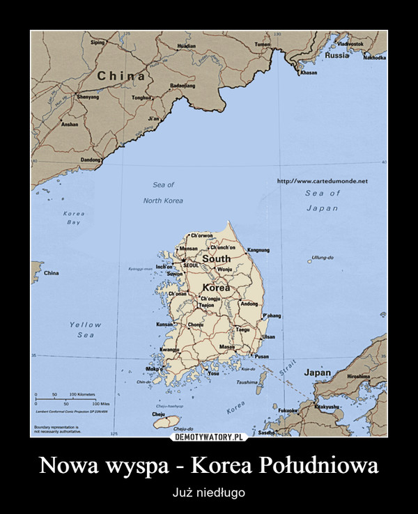 Nowa wyspa - Korea Południowa