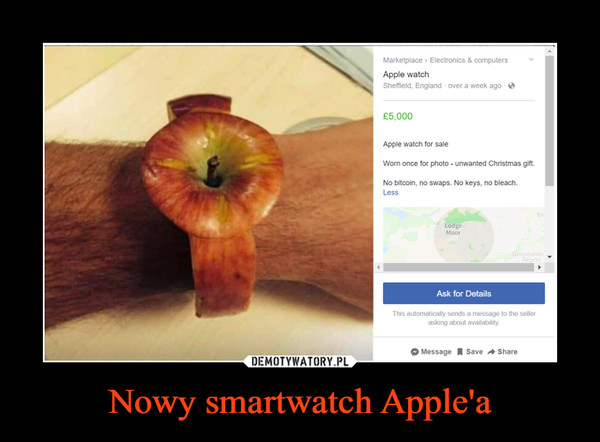 Nowy smartwatch Apple'a –  