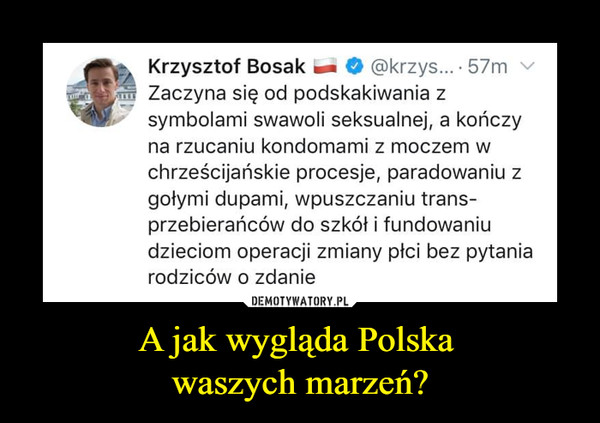 A jak wygląda Polska 
waszych marzeń?
