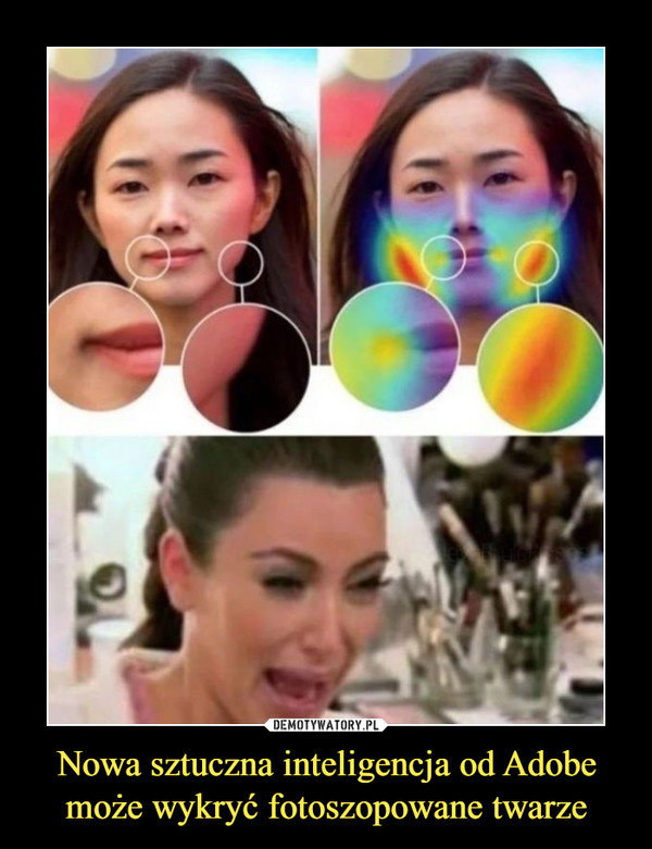 Nowa sztuczna inteligencja od Adobe może wykryć fotoszopowane twarze