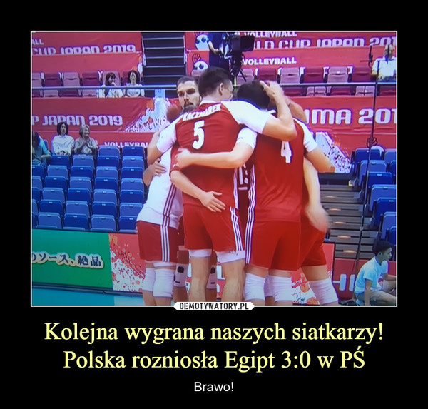 Kolejna wygrana naszych siatkarzy!Polska rozniosła Egipt 3:0 w PŚ – Brawo! 