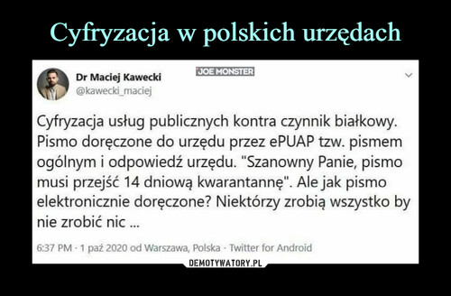 Cyfryzacja w polskich urzędach