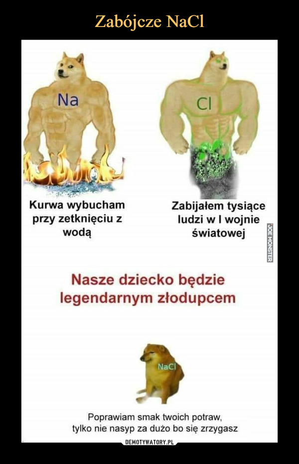  –  Kurwa wybuchamprzy zetknięciu zwodąZabijałem tysiąceludzi w I wojnieświatowejNasze dziecko będzielegendarnym złodupcemPoprawiam smak twoich potraw,tylko nie nasyp za dużo bo się zrzygasz