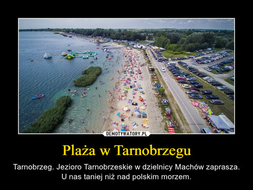 Plaża w Tarnobrzegu