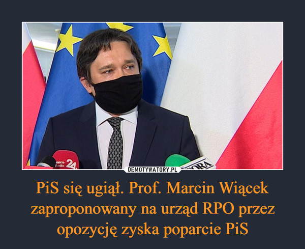 PiS się ugiął. Prof. Marcin Wiącek zaproponowany na urząd RPO przez opozycję zyska poparcie PiS –  