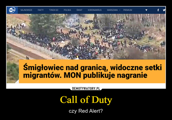 Call of Duty – czy Red Alert? 