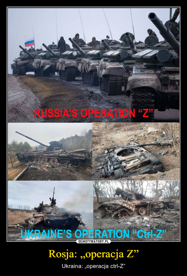 Rosja: „operacja Z”