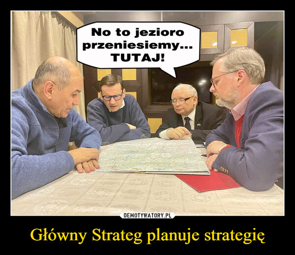 Główny Strateg planuje strategię –  