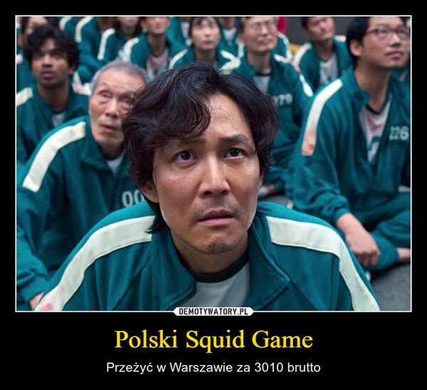 Polski Squid Game – Przeżyć w Warszawie za 3010 brutto 