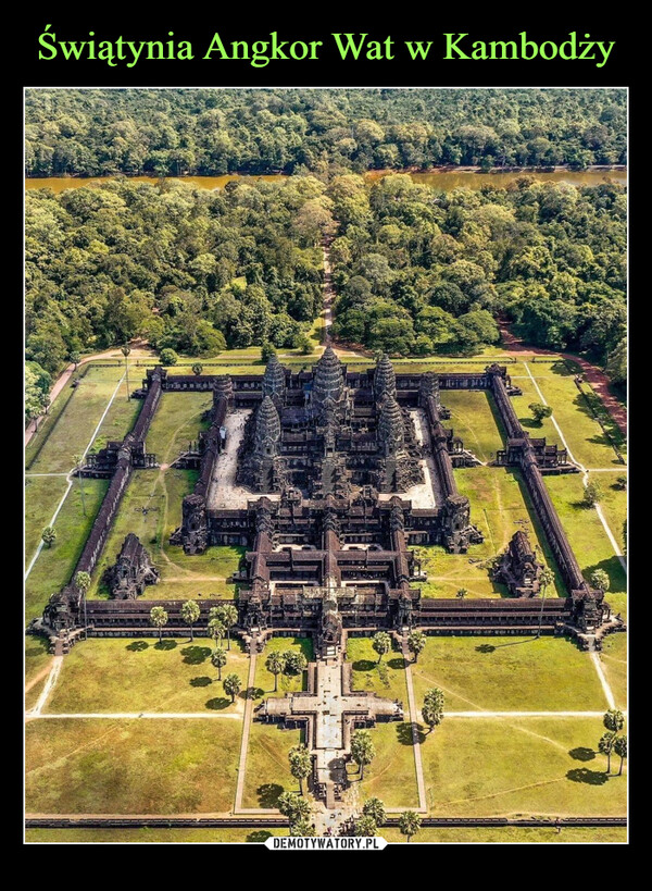 Świątynia Angkor Wat w Kambodży