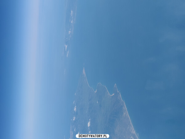 Cieśnina Gibraltarska z lotu ptaka