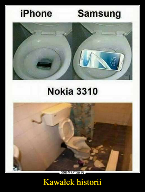Kawałek historii –  iPhoneSamsungNokia 331012:03
