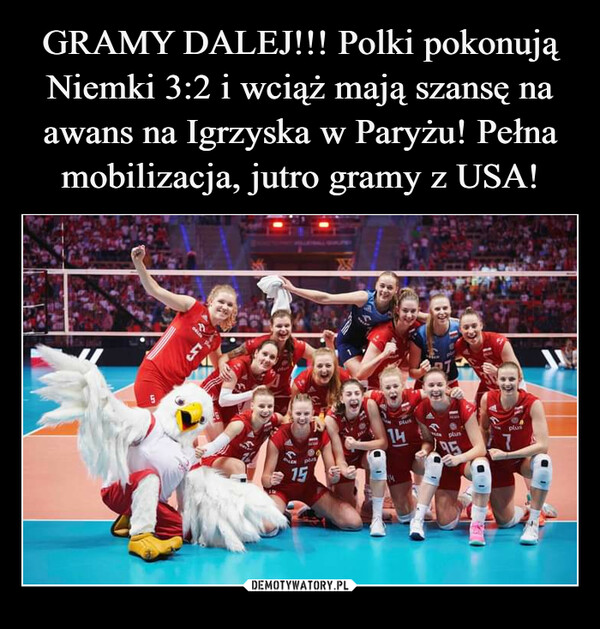 GRAMY DALEJ!!! Polki pokonują Niemki 3:2 i wciąż mają szansę na awans na Igrzyska w Paryżu! Pełna mobilizacja, jutro gramy z USA!