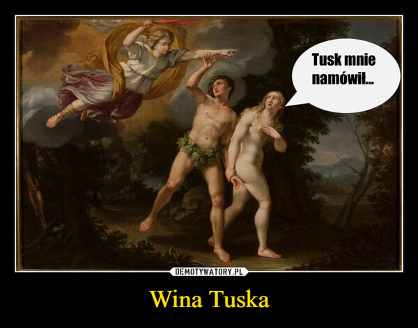 Wina Tuska –  Tusk mnienamówił...