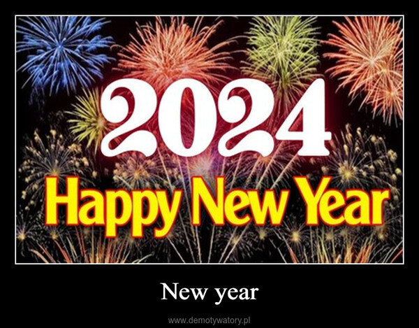New year –  2024Happy New Year