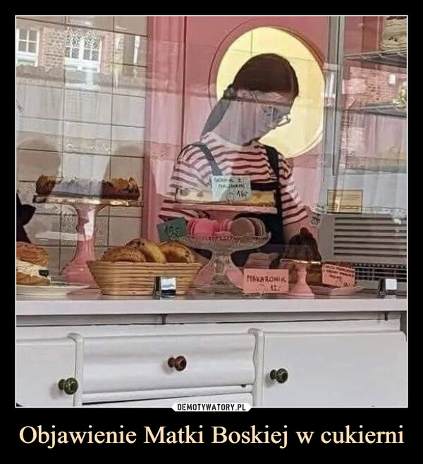 Objawienie Matki Boskiej w cukierni –  16MAKARONIK